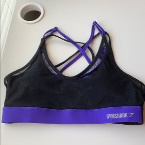 Gymshark Indigo Cosmo Sports Bra - Indigo Print